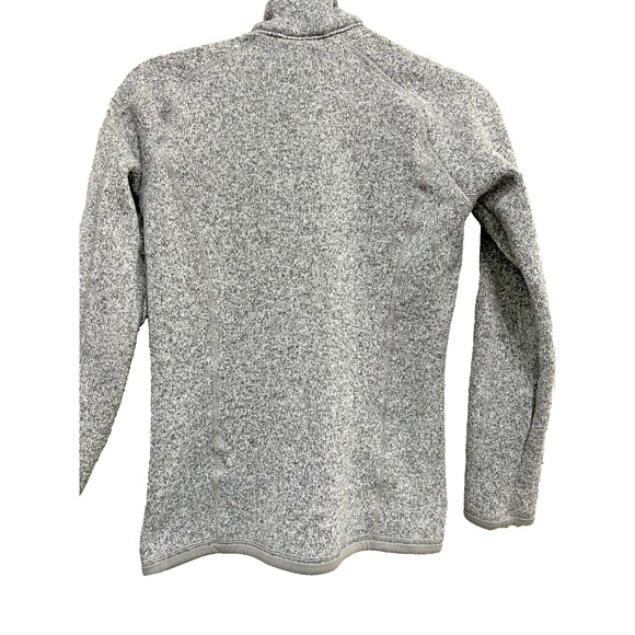 Patagonia Better Sweater 1/4 Zip Fleece Women's XS Marled Gray - Picture 2 of 6
